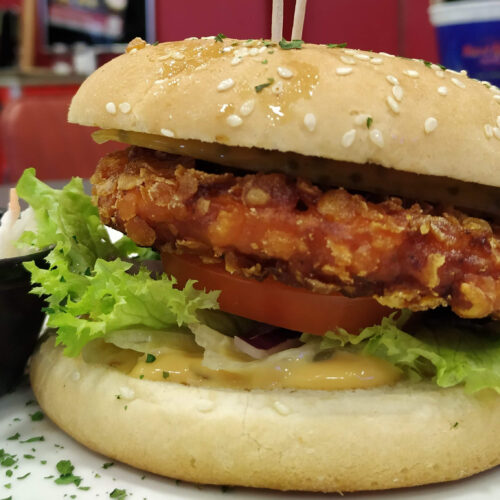 Classic Crunchy Chicken Burger