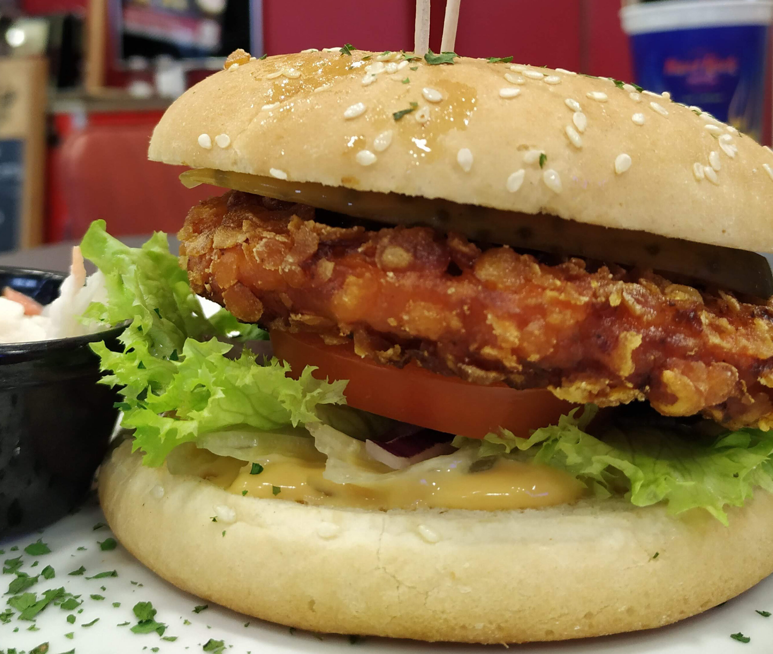 Classic Crunchy Chicken Burger