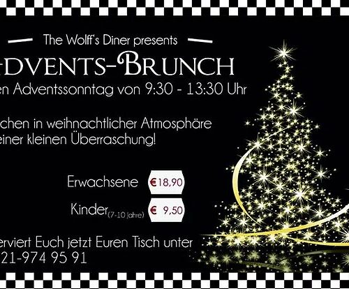 Advents-Brunch von 9:30 - 13:30 Uhr