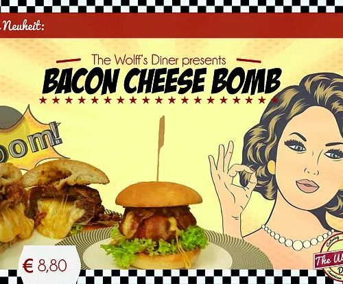 Unsere Neuheit: The Bacon Cheese Bom