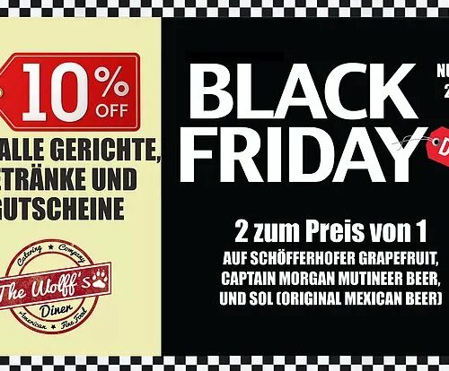 Tages-Special - Black Friday am 24.11.17