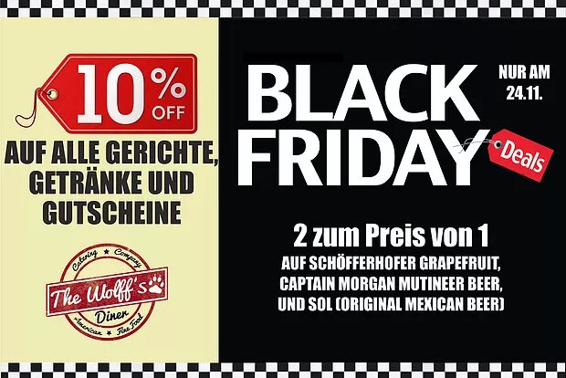 Tages-Special – Black Friday am 24.11.17