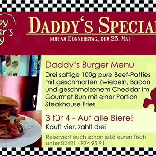 Daddys Special 25.05.17