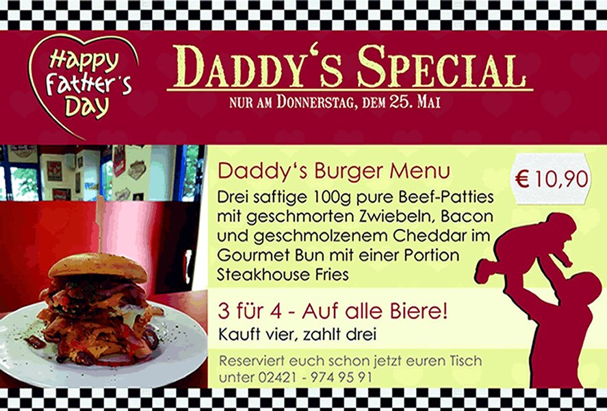 Daddys Special 25.05.17