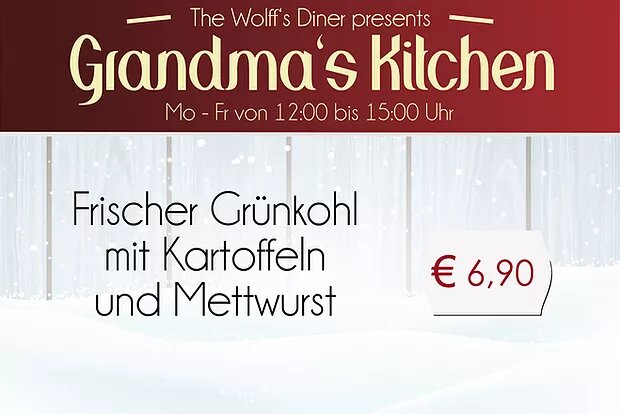 Grandma’s Kitchen: 18. – 22.11.19 mittags