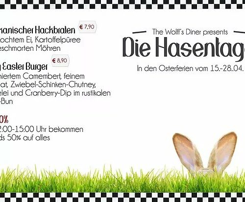 Specials zu den Osterferien - Unsere Hasentage