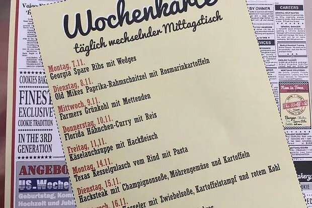 Wochenkarte Mittagstisch 07.-18.11.16