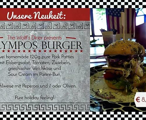 Special - Olympos Burger ab 20.05.17... noch bis 31.07.17