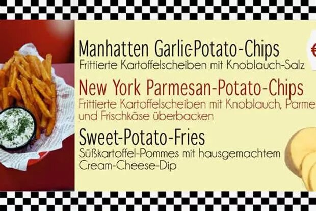 Special – Potato Chips & Sweet Potatos ab 01.09.17