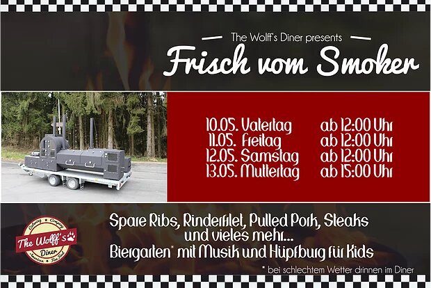 Special 10.-13.05.18 – Der XXL-Smoker