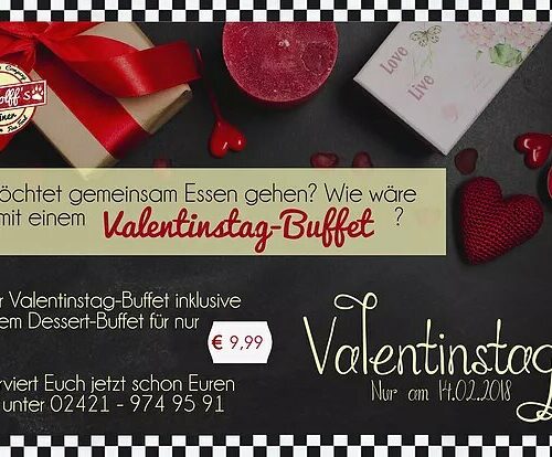 Valentine´s Day Buffet am 14.02.18