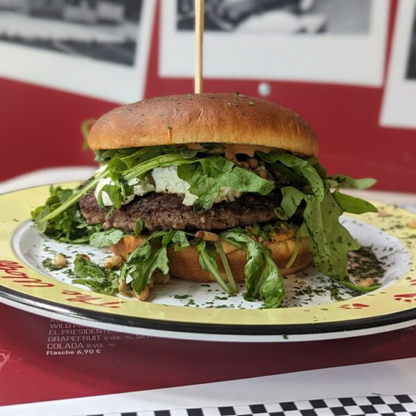 Spice Ricotta Burger
