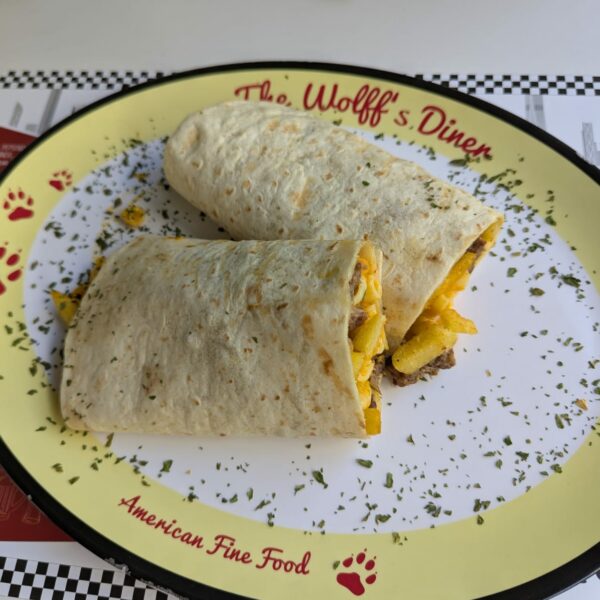 September Special Cheeseburger-rito