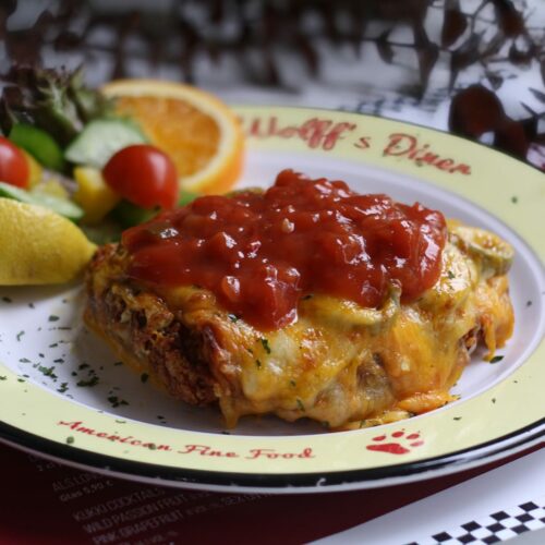 Schnitzel Mexicana Style