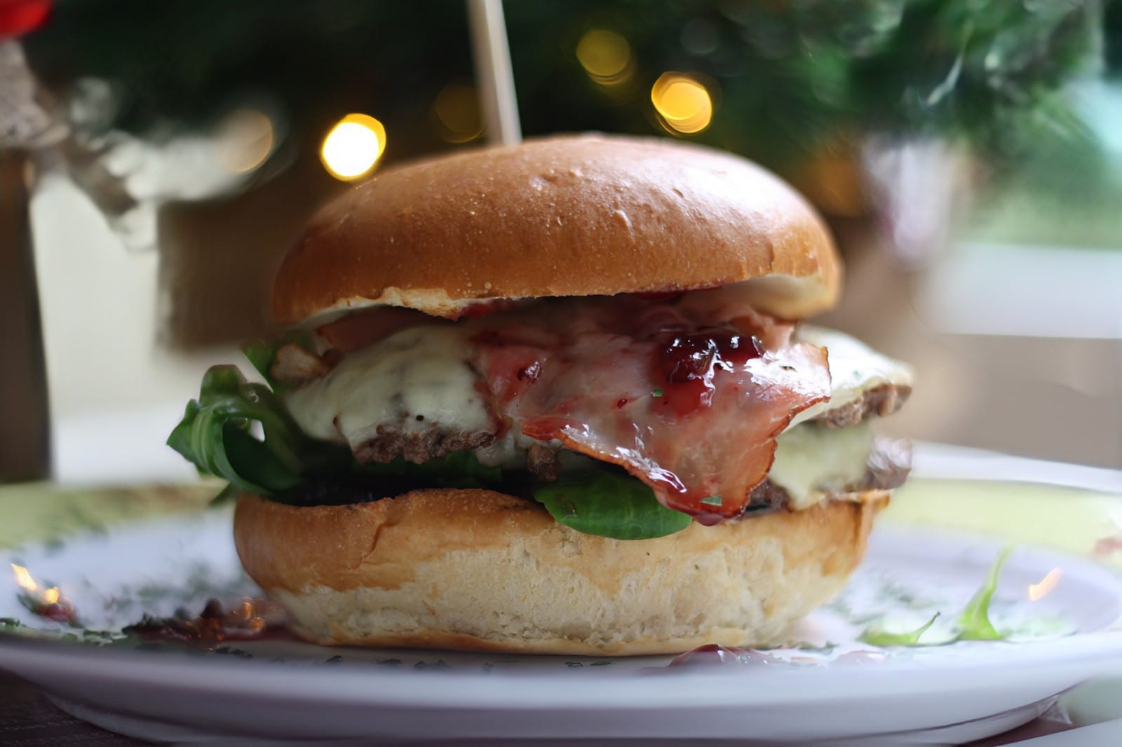Christmas Smash Burger