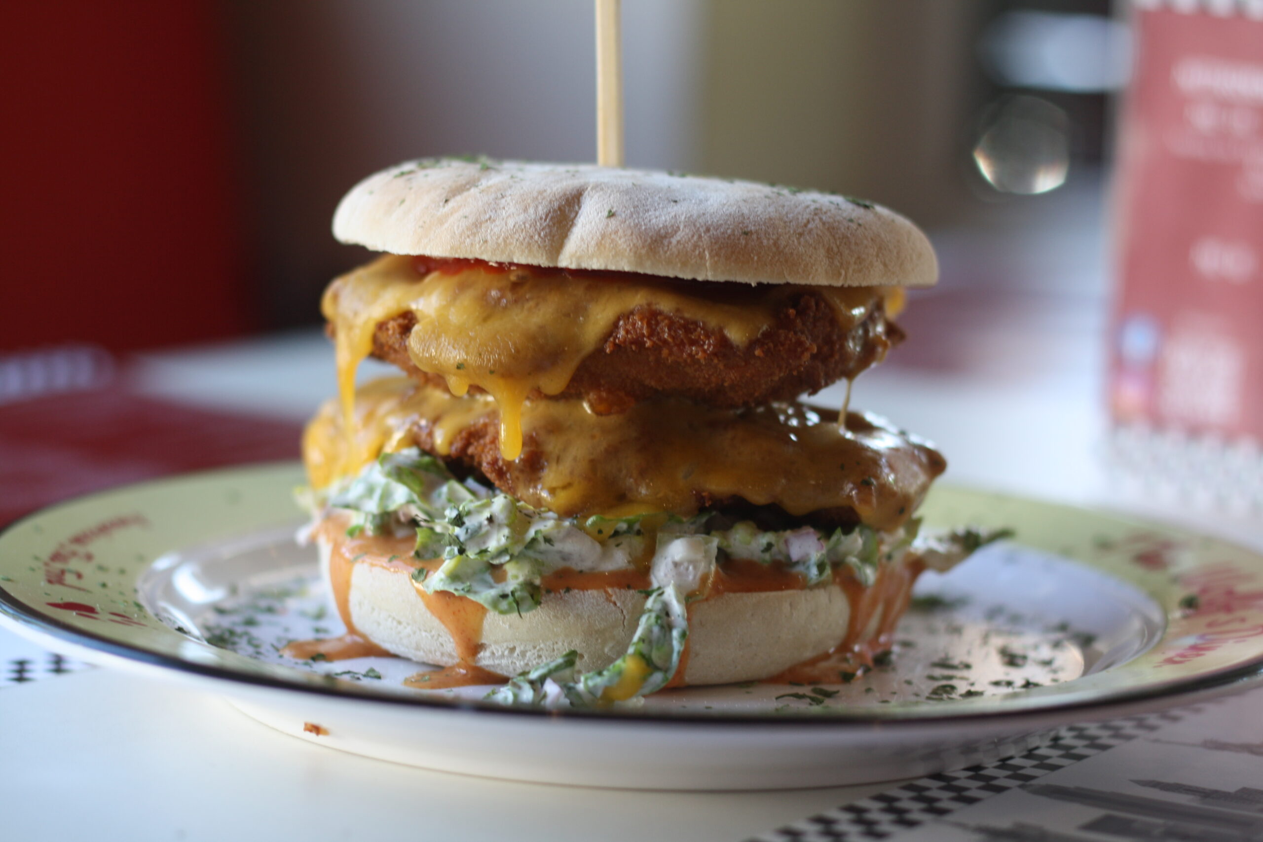 Crispy Cheese Chicken Schnitzel